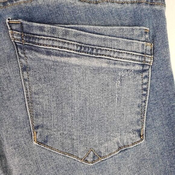 Democracy Jeans Skinny Ab Technology Flex Women's Size 6 Blue Mid Rise - Picture 8 of 12